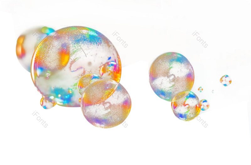 唯美图片,气泡元素,绚丽PNG,液体免抠素材